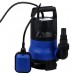 Rendio 1/2 HP Sump Pump Submersible Water Pump Clean/Dirty Water 2115GPH 400W 15ft Cable and Float Switch (Blue) - B07F3WT75M